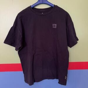 Black converse t shirt converse no